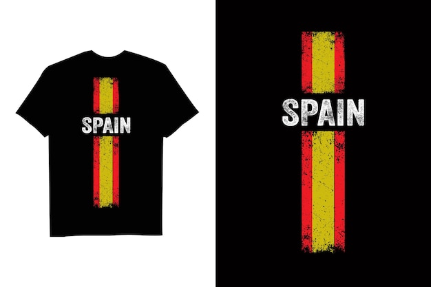 Vector spanje vlag voetbal jersey 2022 vlag t-shirt