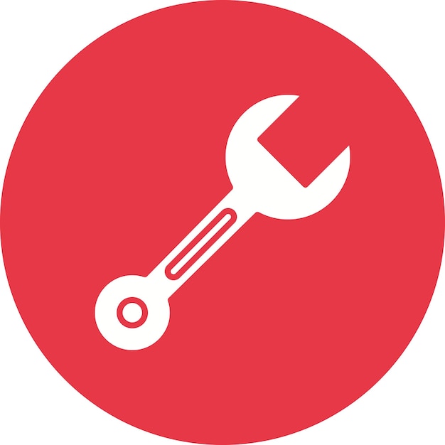 Spanner icon vector image Can be used for Construction Tools