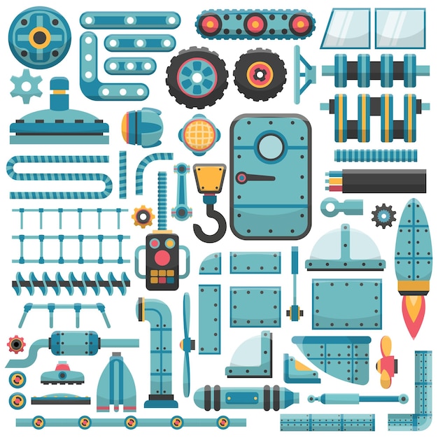 Vector spare parts set