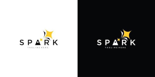 spark logo graphic vector icon