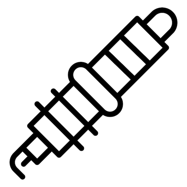 Spark Plug Vector Illustration