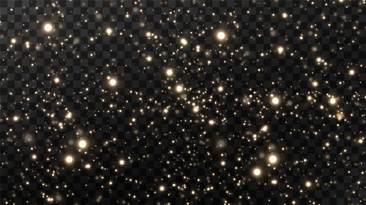 Vector sparkling magic dust.