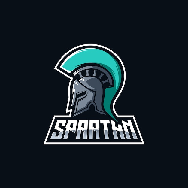 Spartaans logo-ontwerp