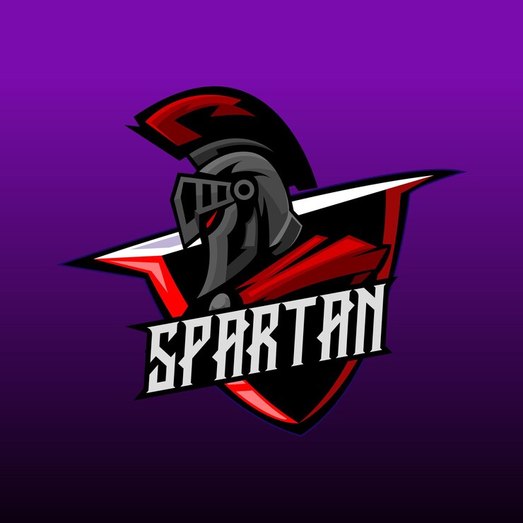 Логотип SPARTAN ESPORT Векторная иллюстрация