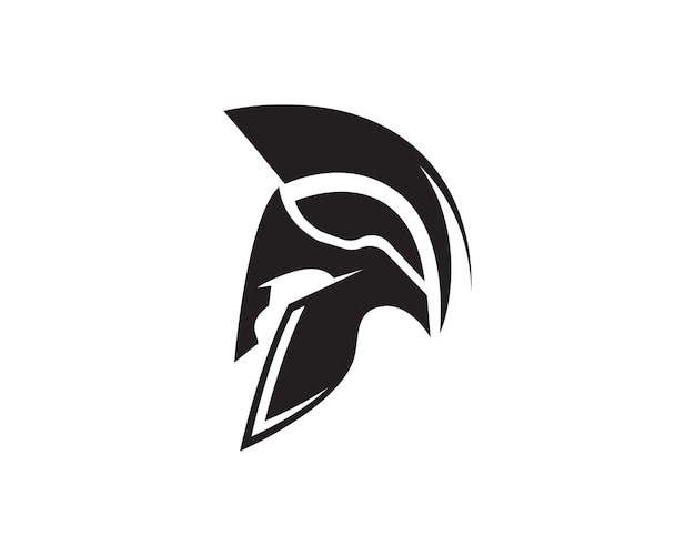 Spartan helm logo sjabloon