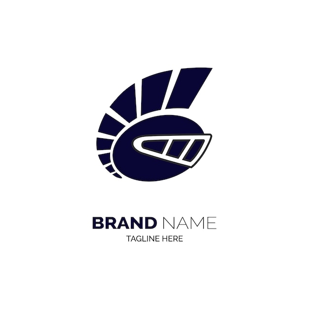 Spartan helmet logo template design for brand or company and other