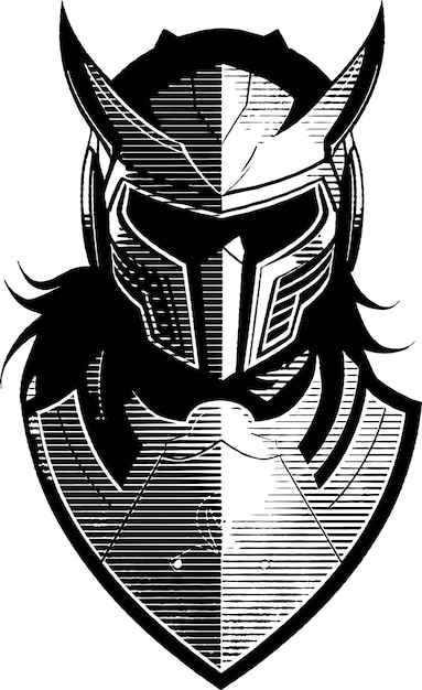 Spartan Helmet Warrior