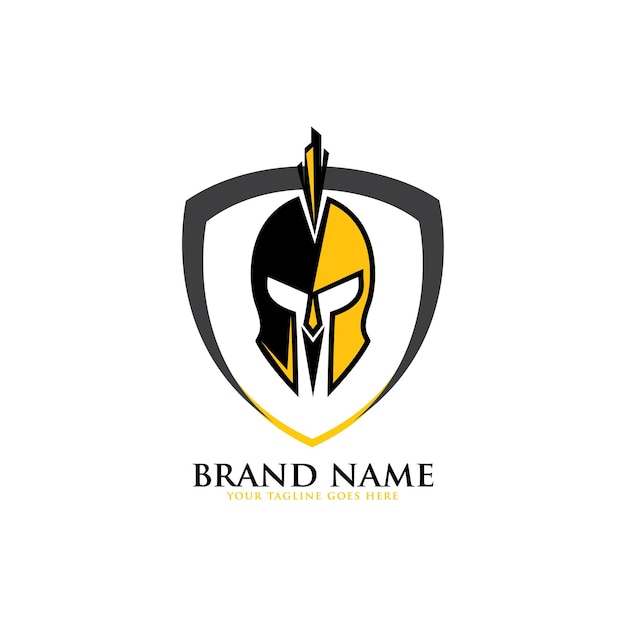 spartan logo design spartan simple creative logo vecktor spartan black logo