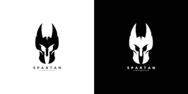 Spartan logo design vector with modern and creative concept