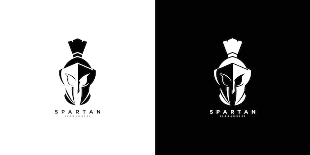 Spartan logo design vector with modern and creative concept