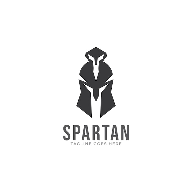 spartan logo vector template