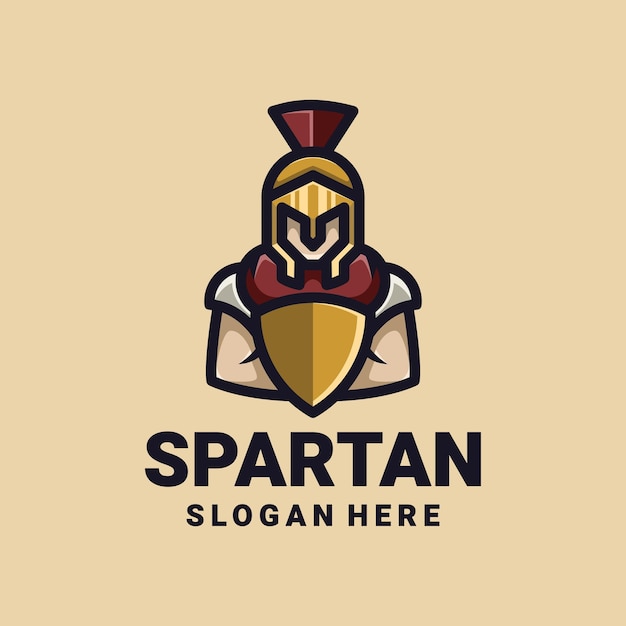 Vector spartan logo