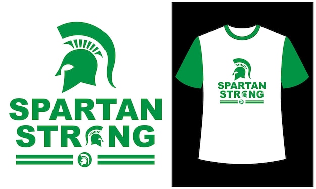 Premium Vector | Spartan strong illustration typography vector t shirt ...