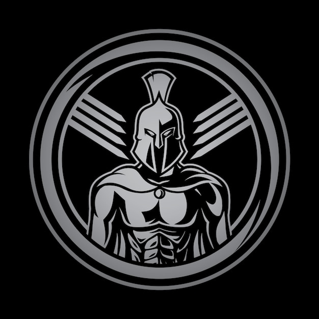 Spartan Warrior Sports Fitness Logo 