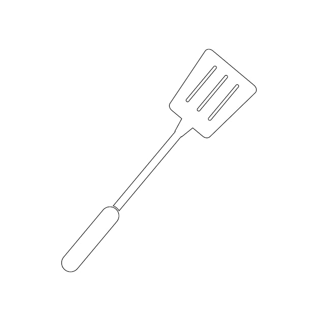 Spatula icon vector