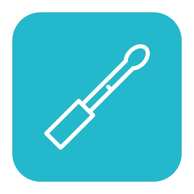 Spatula-icon vectorbeeld Kan worden gebruikt voor wetenschap