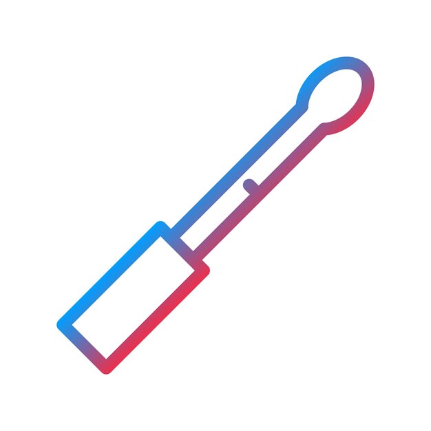 Spatula-icon vectorbeeld Kan worden gebruikt voor wetenschap