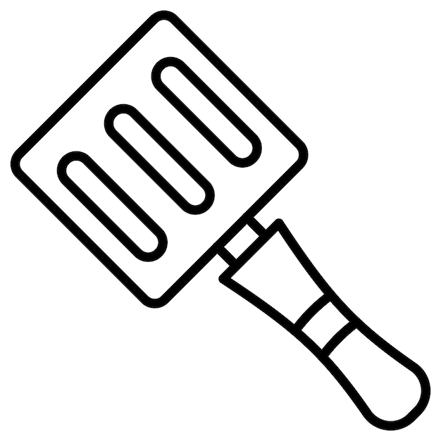 Spatula-vectorillustratie