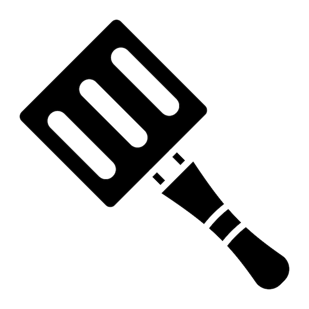 Spatula-vectorillustratie