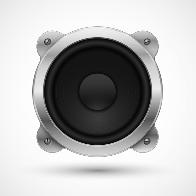 Vector speaker icon.