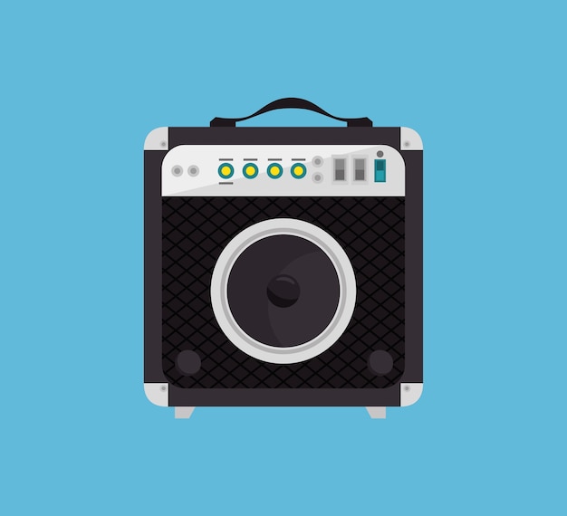 Vector speaker sound device icon