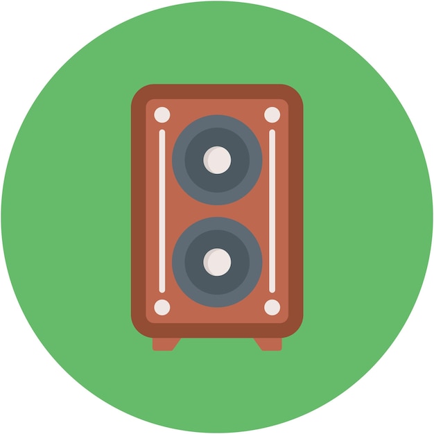 Speaker Vector Illustration Style