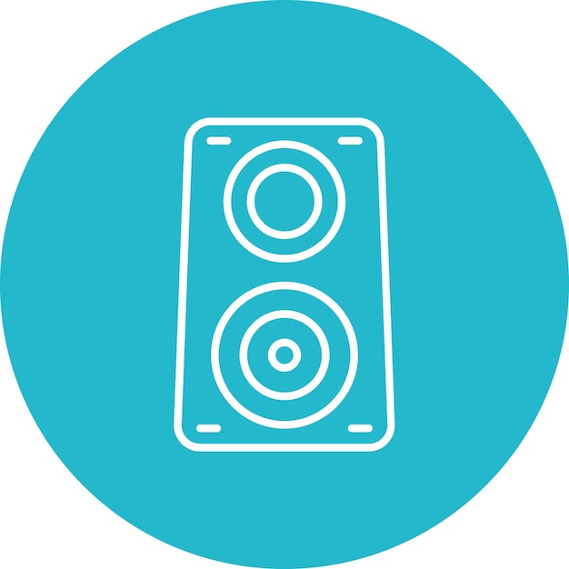 Vector speakers icon vector image can be used for computer and hardware