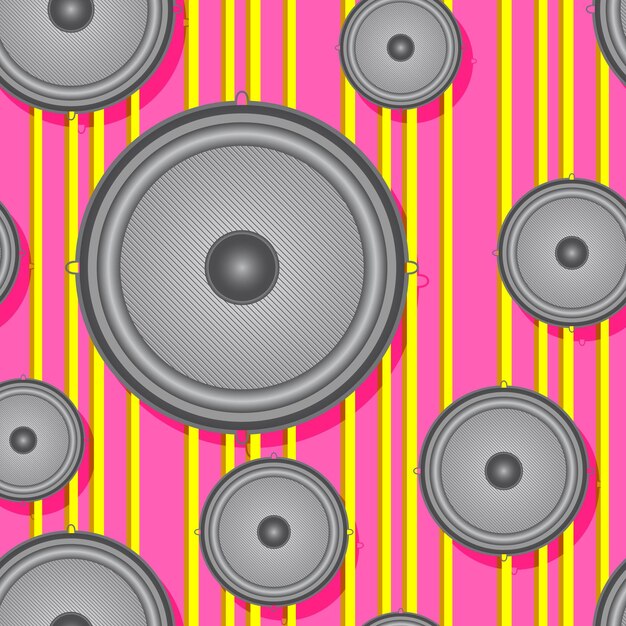 Speakers seamless background