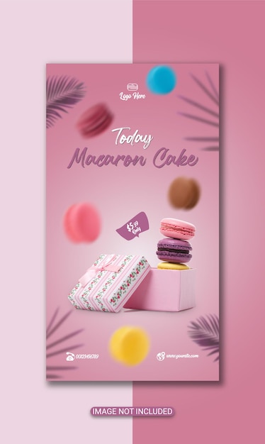 special cake flyer or delicious bakery food poster flyer template premium vector