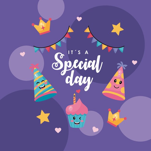 Special day lettering card