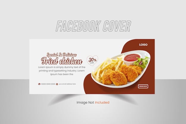 Специальный и вкусный дизайн обложки Facebook для социальных сетей