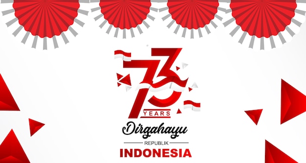 Special happy independence indonesia