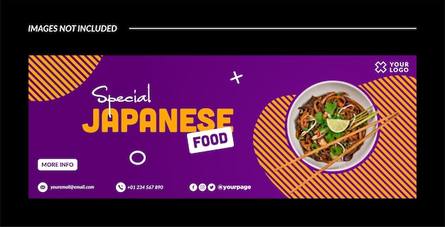 Special Japanese Banner Template or Facebook cover