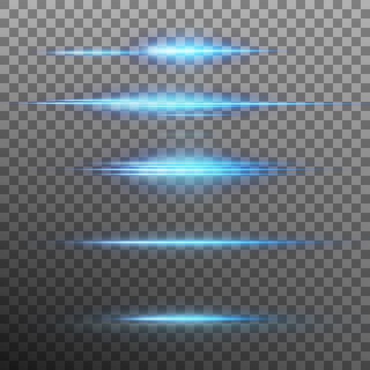 Vector special light effect, flare, lighting effect.