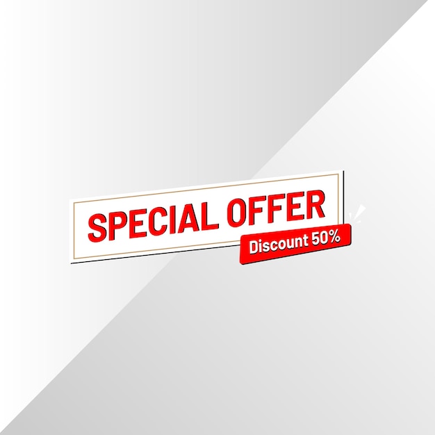 special offer banner