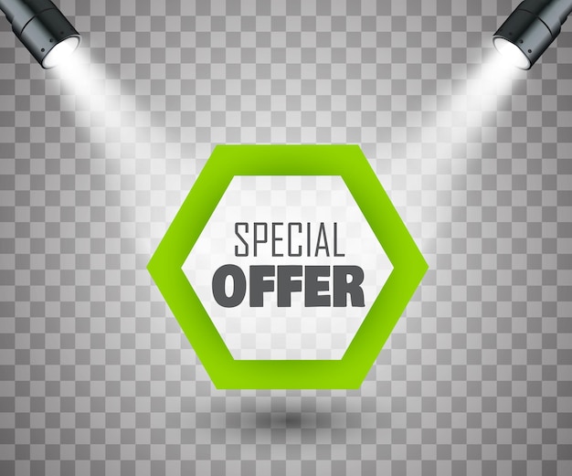 special offer labels paper