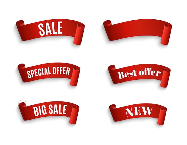 Special offer ribbon
