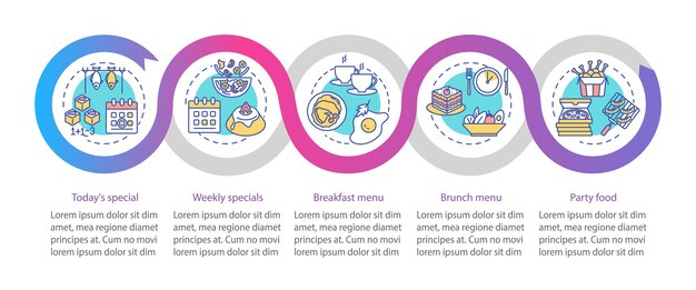 Special offers infographic template