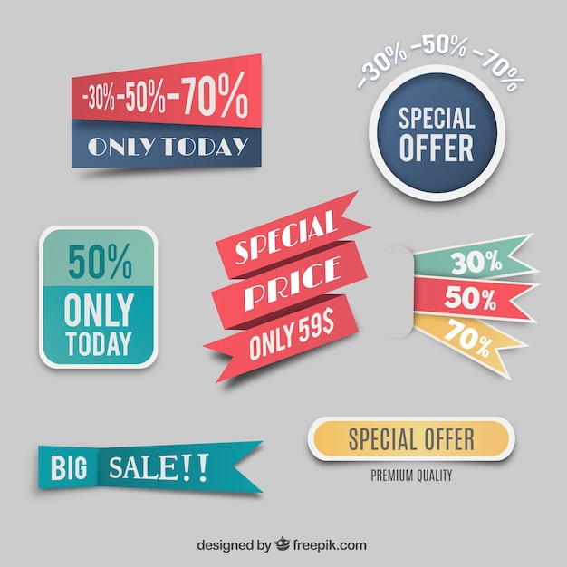 Special price labels