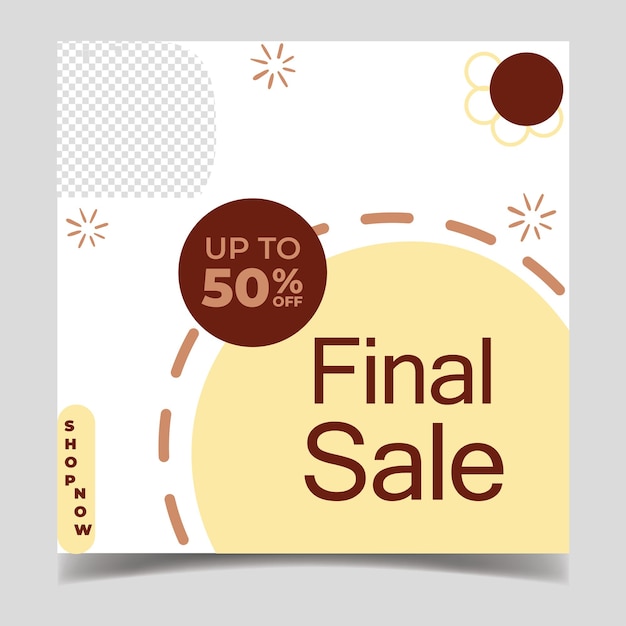 special sale brochure sale template vector design