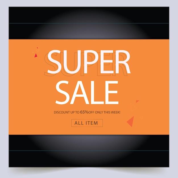 special sale brochure sale template vector design