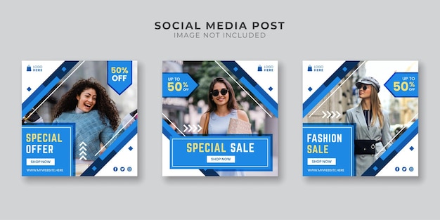 Special sale social media post template