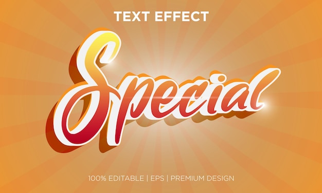 Special Style Text Effect