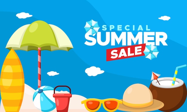 Special Summer Sale Theme Design