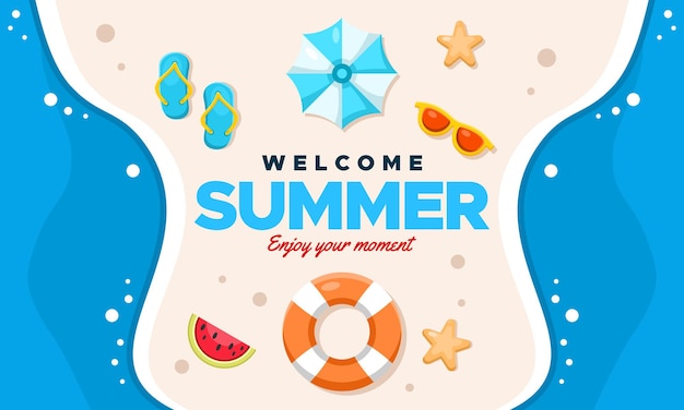 Special summer sale theme design