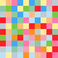 Speciale 8-bits achtergrond in meerdere kleuren