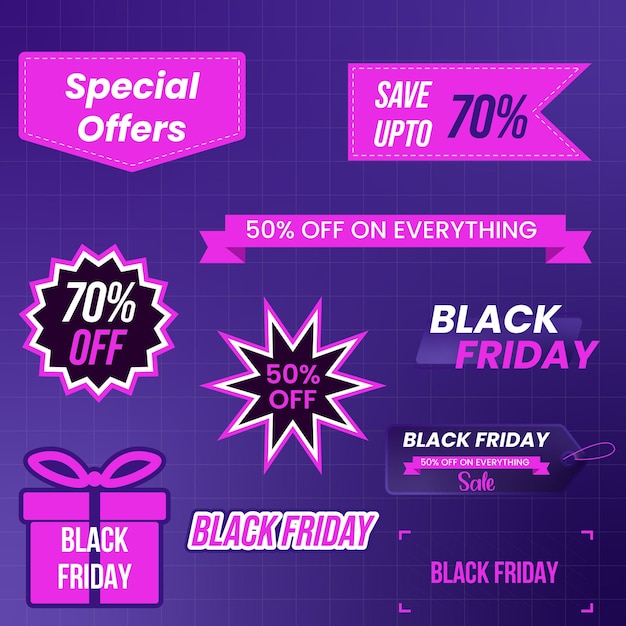 Speciale aanbieding Black Friday Elements-collectie