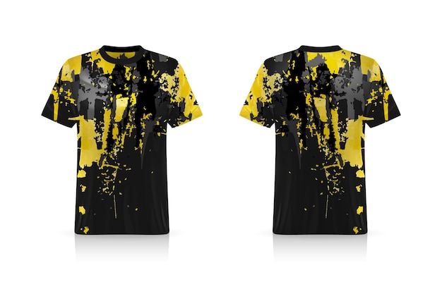 Specificatie voetbal sport-mockup, esports gaming t-shirt jersey-sjabloon. mock-up uniform. vector