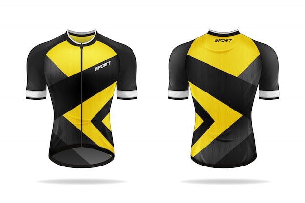 Specification cycling jersey template.