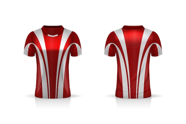 Спецификация Soccer Sport, шаблон майки Esport Gaming T Shirt Jersey.